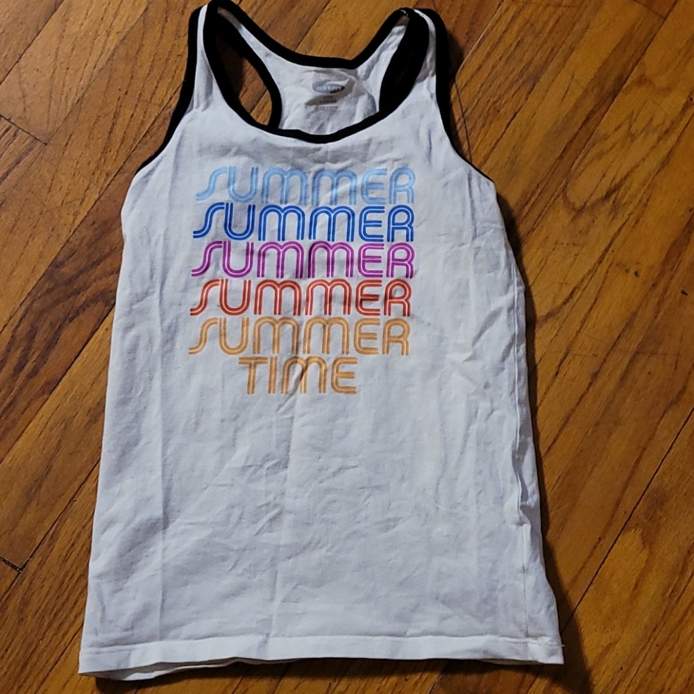 Old Navy girls tank top size L